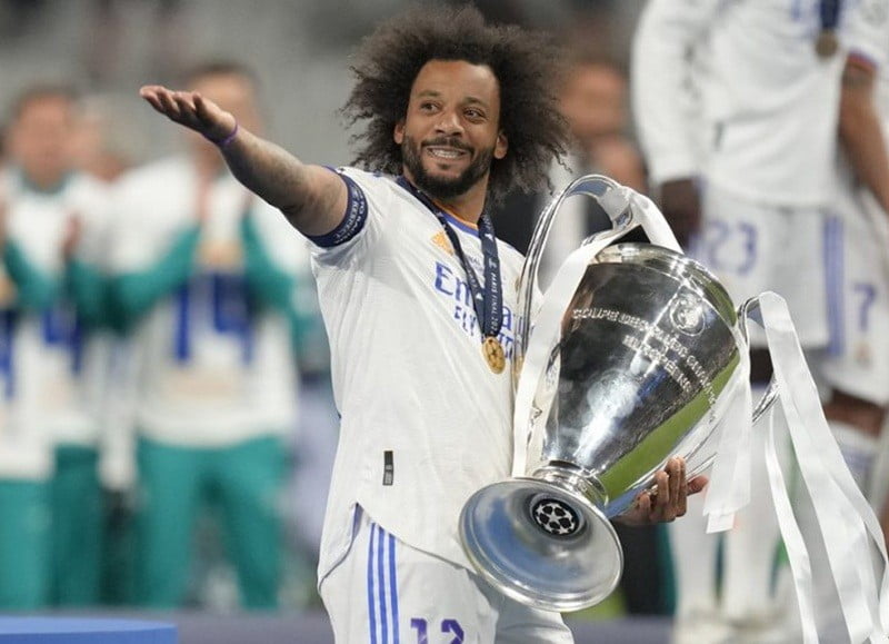 Cầu thủ Marcelo có nhiều danh hiệu với Real Madrid