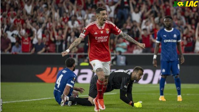 Marseille sẽ đối đầu với Benfica trên sân nhà