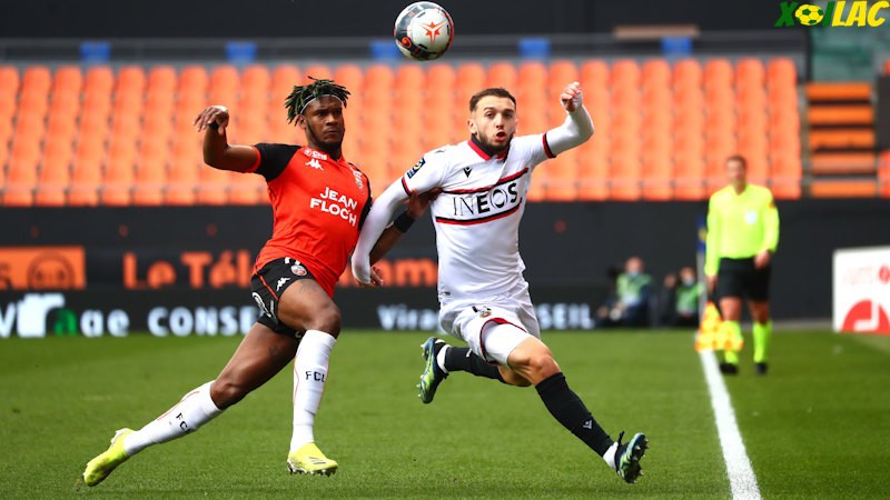 Nice sẽ đối đầu với Lorient tại vòng 30 Ligue 1