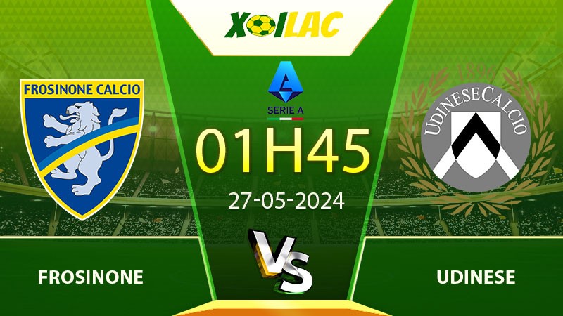 Soi kèo Frosinone vs Udinese